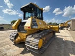 Side of used Komatsu Dozer